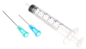 Syringe tip and needle types