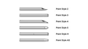 Needle tip styles