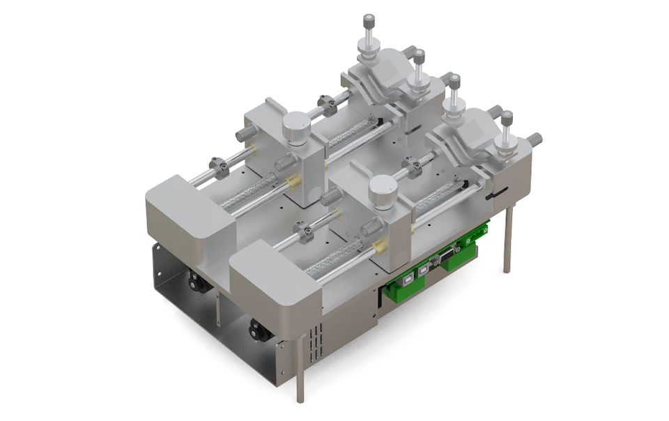 MX4000&MDA4000MCD4000セット Fusion 4000X OEM Micro Syringe Pump & Microfluidic Pump System