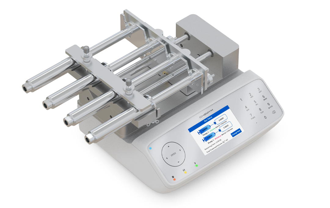 Fusion 6000X: Portable High-Pressure Syringe Pump - Temp Control